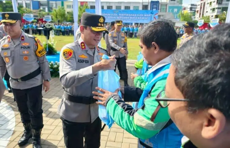 Kapolda Metro Sebut Pengemudi Ojol Bantu Pemantauan Situasi Jalan Raya