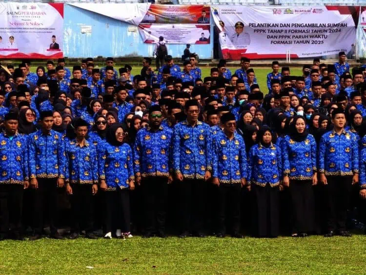 3.508 PPPK Resmi Dilantik,  Pemkab Lebak Siapkan Rp15,7 Miliar untuk Gaji