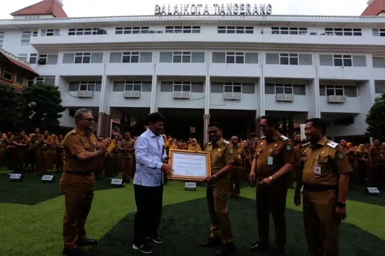 Pemkot Tangerang Peringkat III dalam Pencegahan Korupsi 2025