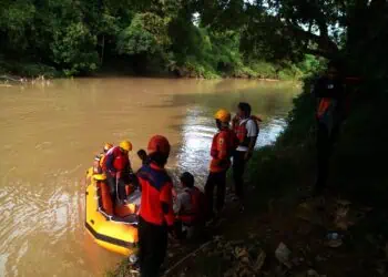 Dua Remaja di Lebak Hanyut, Satu Meninggal, Satu Dalam Pencarian
