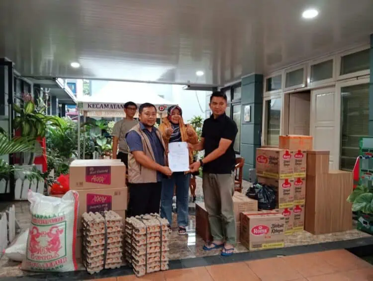 Pemkot Tangerang Distribusikan 10.690 Nasi Bungkus dan Ratusan Paket Logistik