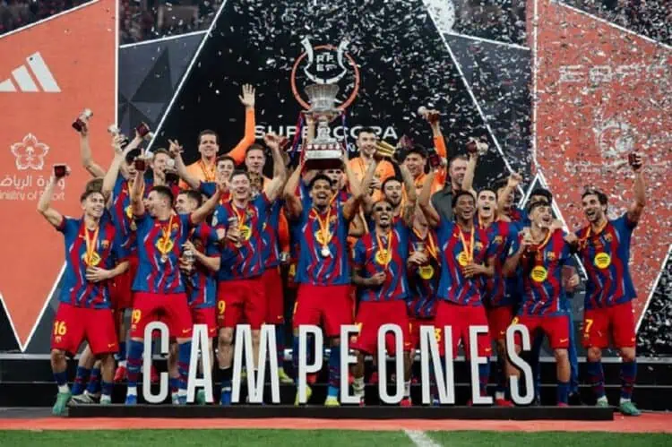 Taklukkan Real Madrid, Barcelona Juara Piala Super Spanyol 2026