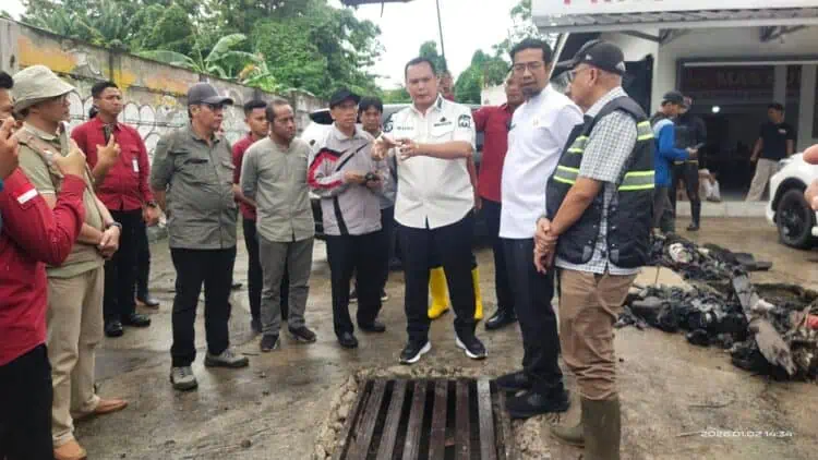 Kota Serang Dikepung Banjir, 134 KK di Kasemen Terdampak