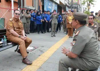 Pemkot Serang Terjunkan Puluhan Personel Satpol-PP, Perketat Pengawasan di Royal Baroe
