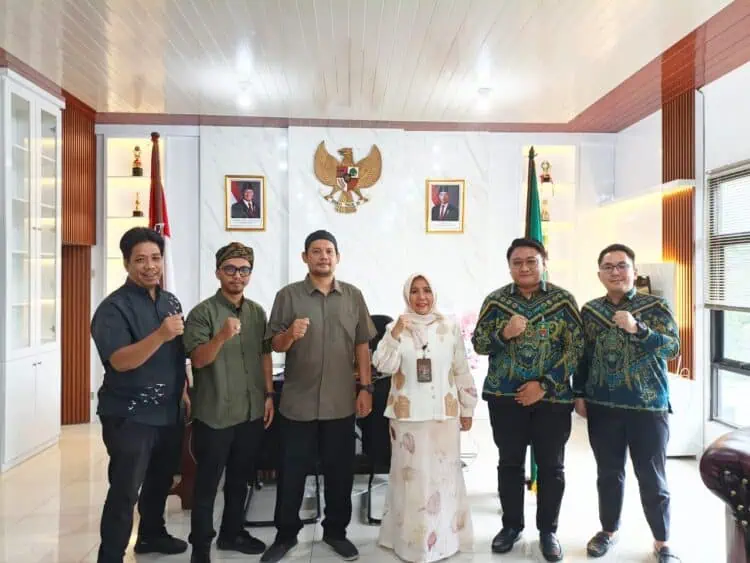 Silaturahmi, Ketua PN dan SMSI Pandeglang Siap Berkolaborasi