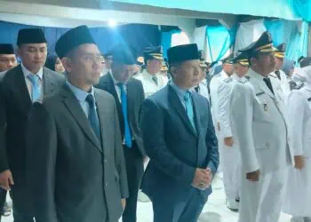 Sedikitnya 6 Pejabat eselon II, hasil Open Bidding di lingkungan Pemerintah Kabupaten (Pemkab) Serang, resmi dilantik oleh Bupati Serang Ratu Rachmatuzakiyah, di Kampung Seni Yudha Asri, Kecamatan Bandung,Jumat (9/1/2026). (ISTIMEWA)