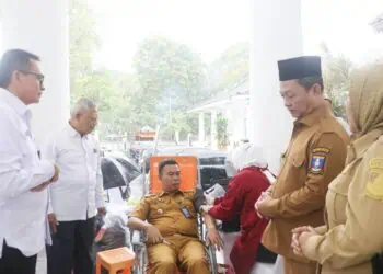 Kemendes PDT Awali Gerakan Donor Darah dari Kabupaten Serang
