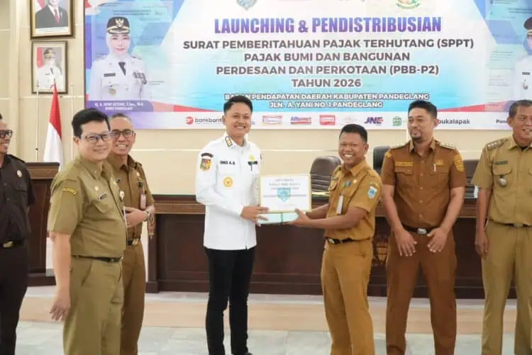 Wabup Pandeglang Tekankan Optimalisasi Capaian PBB-P2 Tahun 2026