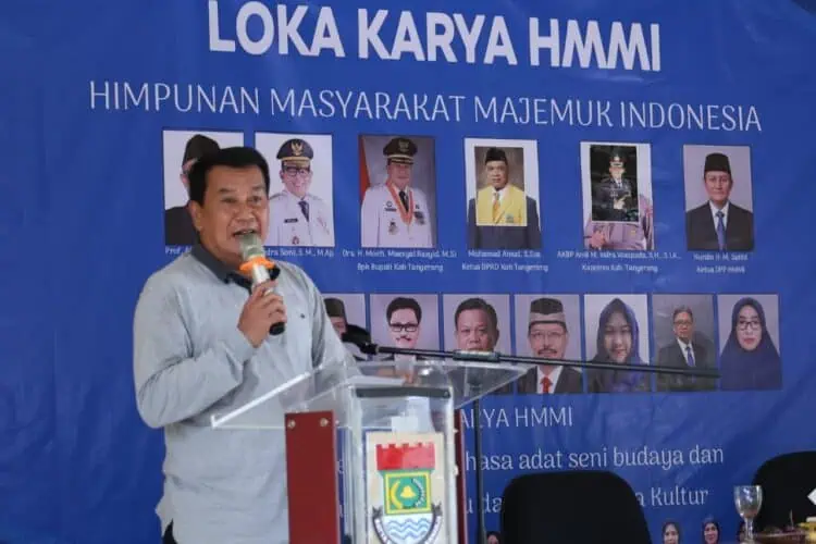 Resmikan Lokakarya Budaya, Bupati Tangerang Tekankan Pentingnya Menjaga Adat dan Seni