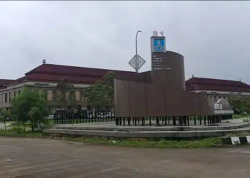 Kawasan Puspemkab Serang, tampak dari depan. (ISTIMEWA)