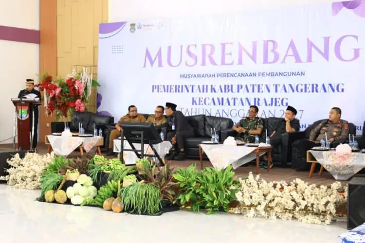 Musrenbang Kecamatan Rajeg Fokus ke UMKM dan Infrastruktur