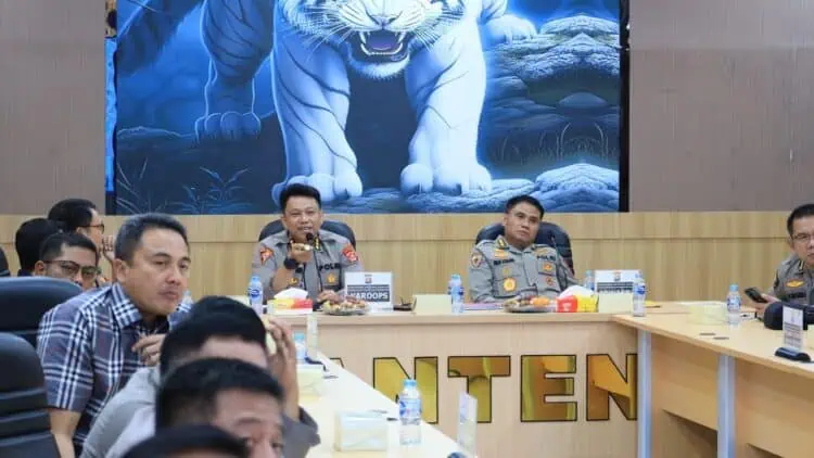 Persiapan Pengamanan Lebaran Idul Fitri, Polda Banten Lakukan Ini