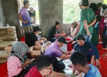 Ratusan Warga Desa Idaman Pandeglang Terendam Banjir, RSIA Permata Ibunda Gelar Pengobatan Gratis