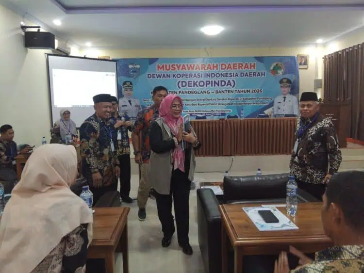 Gelar Musda Dekopinda Pandeglang, Nuriah: Koperasi Harus Mensejahterakan Anggotanya