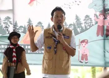 Buka Super Scout Camp di Kota Serang, Agis Minta Gerakan Pramuka Perkuat Karakter Anak