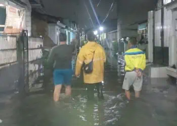 11 titik di Kota Serang diterjang banjir, Kamis (29/11/2026). (ISTIMEWA)