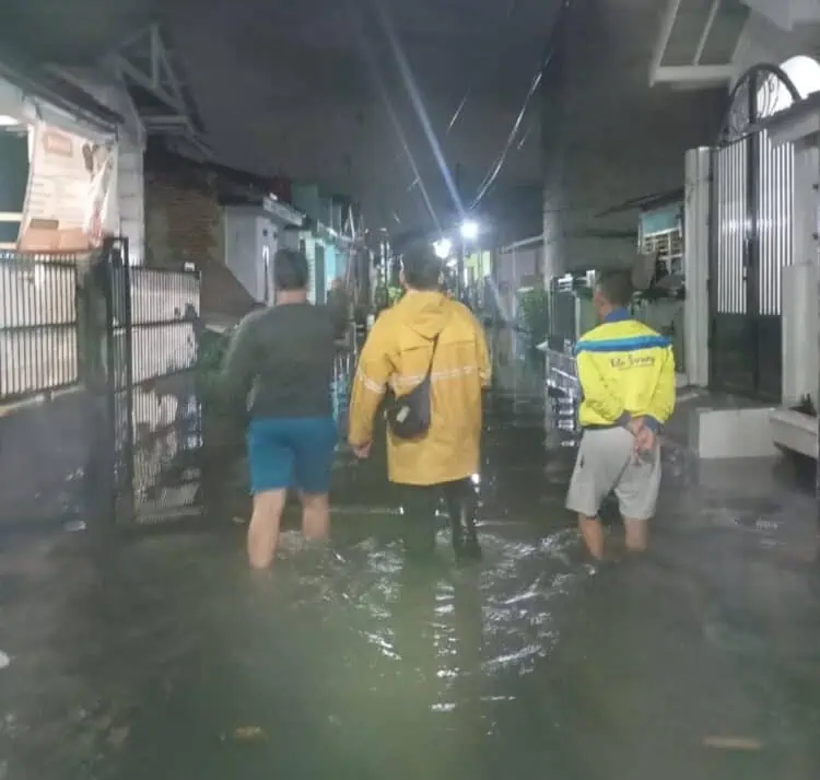 11 titik di Kota Serang diterjang banjir, Kamis (29/11/2026). (ISTIMEWA)