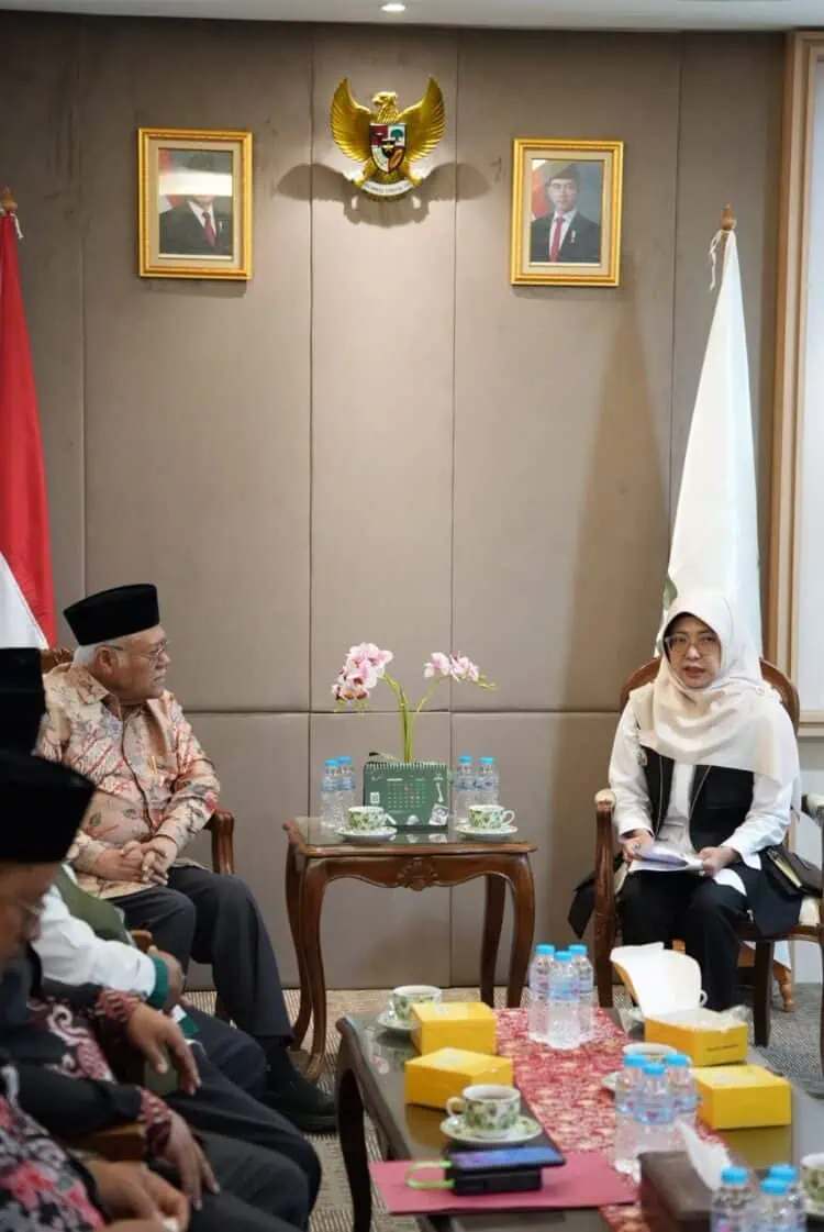 Berharap Kelanjutan Kerjasama Program, Bupati Dewi Sambangi Pimpinan Baznas RI