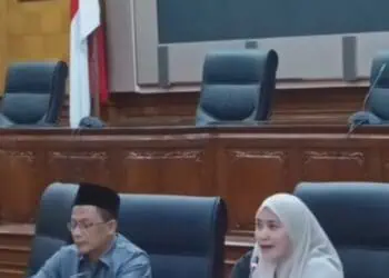 Ketua Fraksi PAN DPRD Kabupaten Serang, Desi Ferawati (kanan). (DOKUMEN/SATELITNEWS.COM)