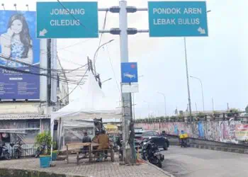 Pasar Ciputat Kembali Bersih, Titik Pembuangan Sampah Dijaga Ketat Petugas