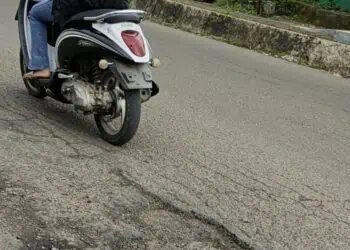 Jalan Nasional dan Provinsi di Pandeglang Berlubang dan Berpotensi Picu Laka Lantas