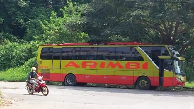 MENUNGGU PENUMPANG - Bis AKAP menunggu penumpang disalah satu terminal di Banten. Rencananya, Pemprov Banten kembali melaksanakan program mudik gratis ditahun 2026 ini. (ADIB FAHRIE/SATELITNEWS.COM)