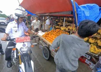 Pasar Sipon Cipondoh Kembali Ditertibkan