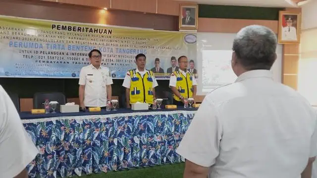 Peralihan Layanan PDAM di Cibodas, 17 Ribu Pelanggan Resmi Masuk Perumda Tirta Benteng