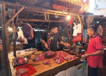 Pedagang Daging Sapi di Tangsel Kembali Berjualan Usai Mogok Tiga Hari
