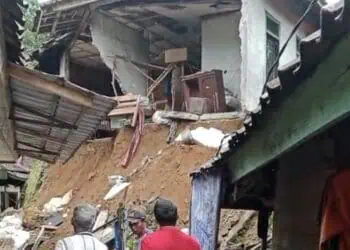 Longsor dan Pergerakan Tanah Kembali Rusak Rumah Warga di Lebak