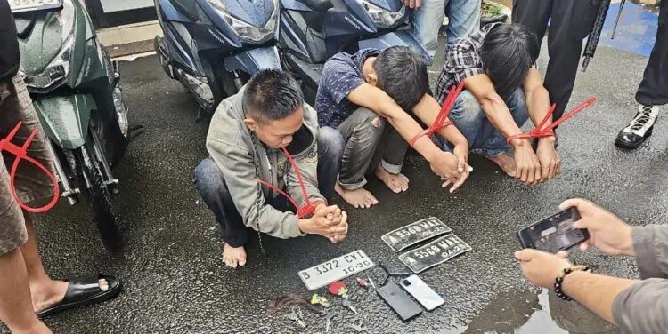 Berulang Kali Beraksi, Pelaku Curanmor Ini Akhirnya Dibekuk Polsek Jatiuwung