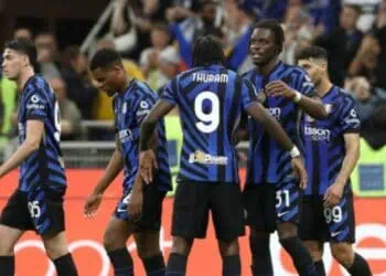Para pemain Inter Milan akan menghadapi Napoli. (ISTIMEWA)