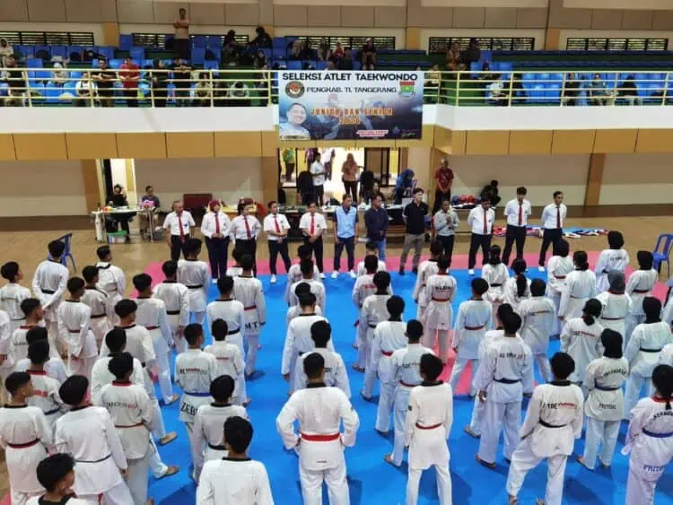 Pengkab TI Tangerang Rekrut Atlet, Gelar Seleksi Kategori Poomsae dan Kyorugi