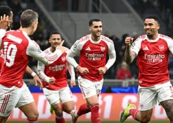 Arsenal Dominan di Kandang Inter Milan
