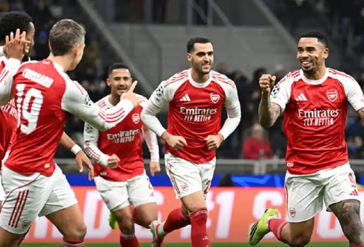 Arsenal Dominan di Kandang Inter Milan