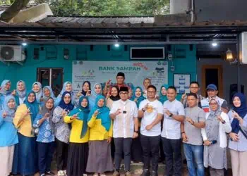 Bank Sampah Gas Berlin RW 09 Bakti Jaya Dinilai Sukses