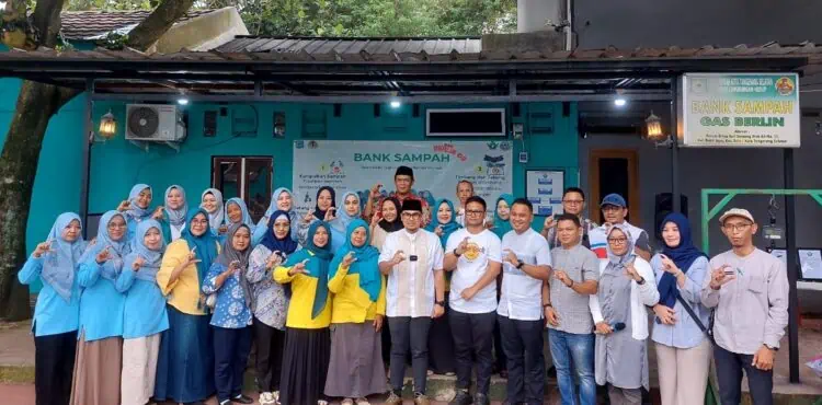 Bank Sampah Gas Berlin RW 09 Bakti Jaya Dinilai Sukses