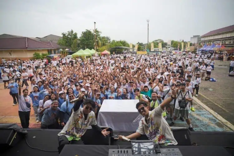BTB Color Walk Meriahkan HUT ke-114 Boen Tek Bio dan Dies Natalis UBD