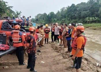 Petani di Lebak Hilang Saat Menyeberangi Sungai Ciujung