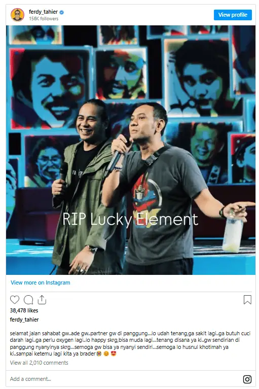 Lucky Widja Meninggal Akibat TB Ginjal, Ini Penyebabnya