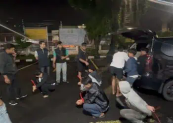 Polisi Gagalkan Tawuran di Ciputat, 8 Remaja Bawa Senjata Tajam Diamankan