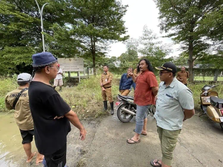 Banjir di Basecamp Jurumudi Tak Kunjung Surut, Wakil Ketua DPRD Kota Tangerang  Cari Solusi