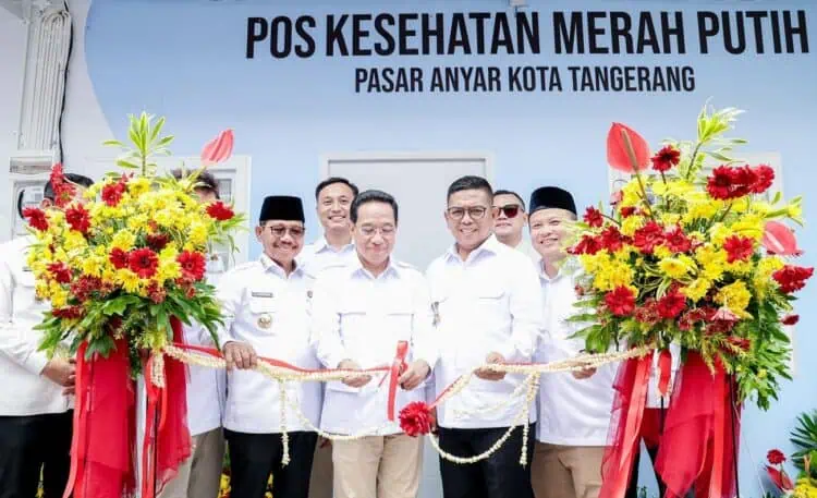 Tanpa APBD, Pemprov Banten Operasikan Pos Kesehatan Merah Putih