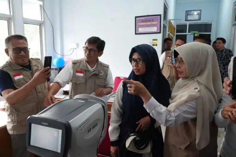 Hadiri Peringatan Hari Kanker Sedunia, Bupati Dewi Imbau Masyarakat Rutin Lakukan CKG
