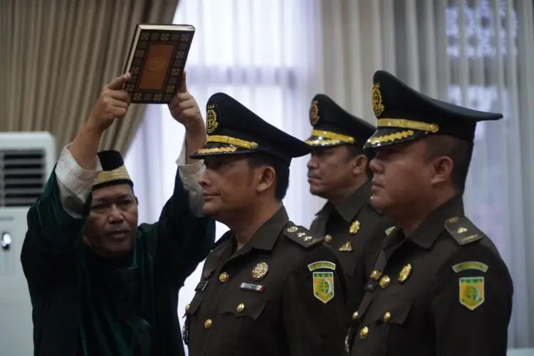 Kajari Kabupaten Tangerang Lantik Kasi Intel dan Kasi Pidum