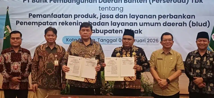 MoU Dengan Dinkes Lebak, Bank Banten Dipercaya Kelola BLUD Sebesar Rp240 Miliar