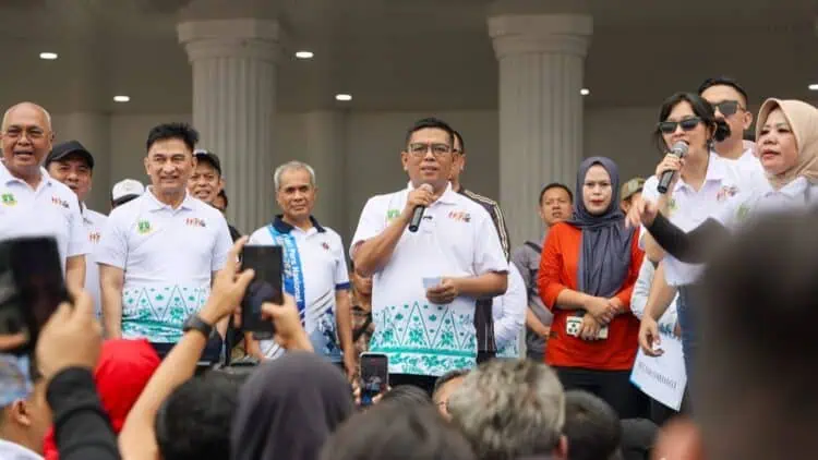 Meriahkan HPN 2026, Ribuan Masyarakat dan Wartawan Ikuti Jalan Santai