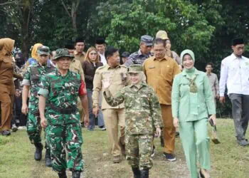 Pembukaan TMMD ke-127, Bupati Zakiyah: Ini Manifestasi Dari Semangat Gotong Royong