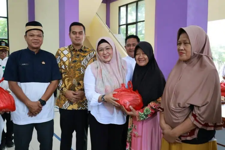 Wabup Tangerang Intan Pantau GPM di Bojong Nangka