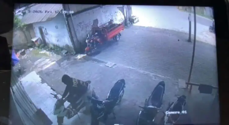 Baru Kredit 3 Minggu, Motor Pedagang Gorengan di Warunggunung Digondol Pencuri